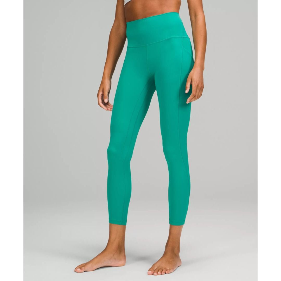 (Size 4) BNWT Lululemon Align Pants with Pockets in Maldives Green