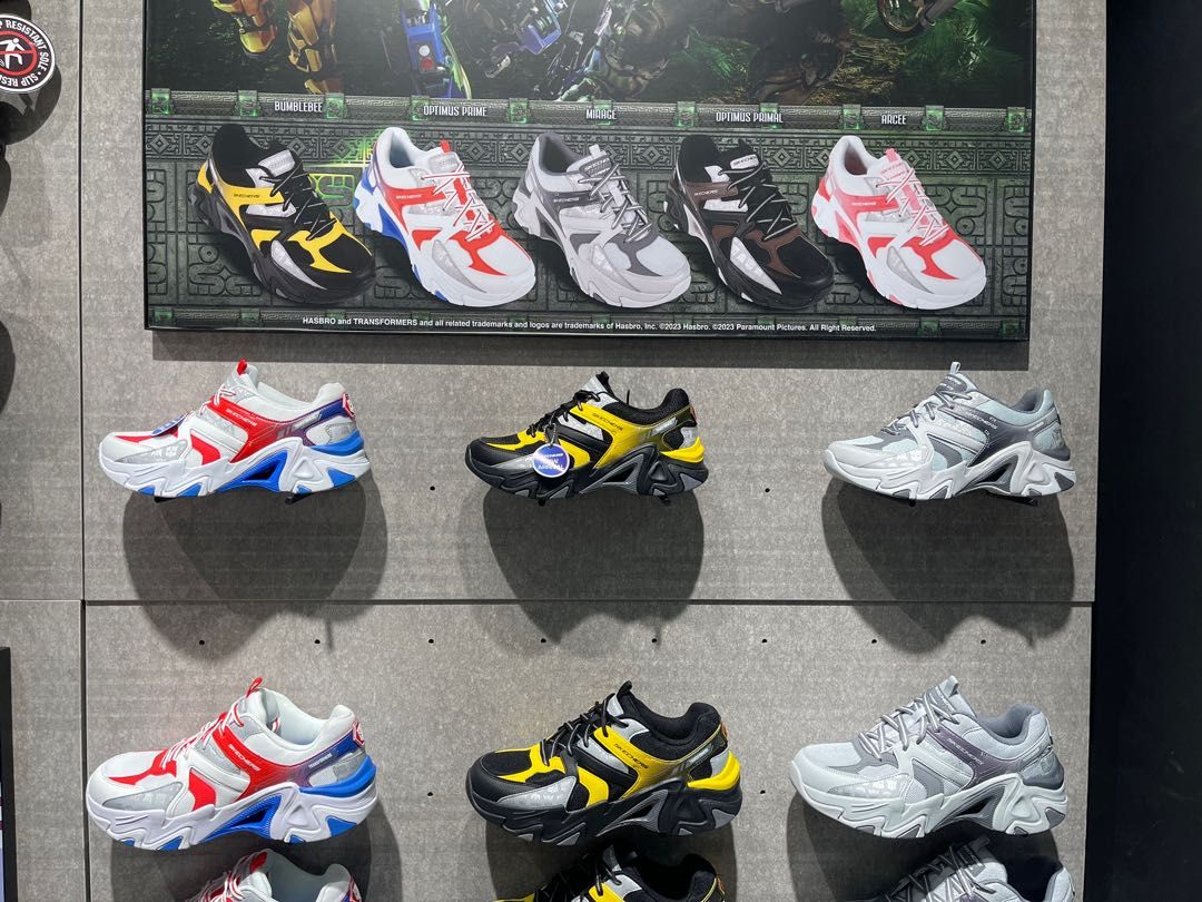 Skechers x Transformers (101% Authentic), Luxury, Sneakers & Footwear ...
