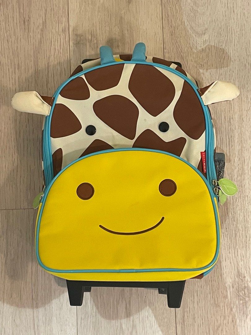 Skip Hop Zoo Kids Rolling Luggage Giraffe Babies Kids Going