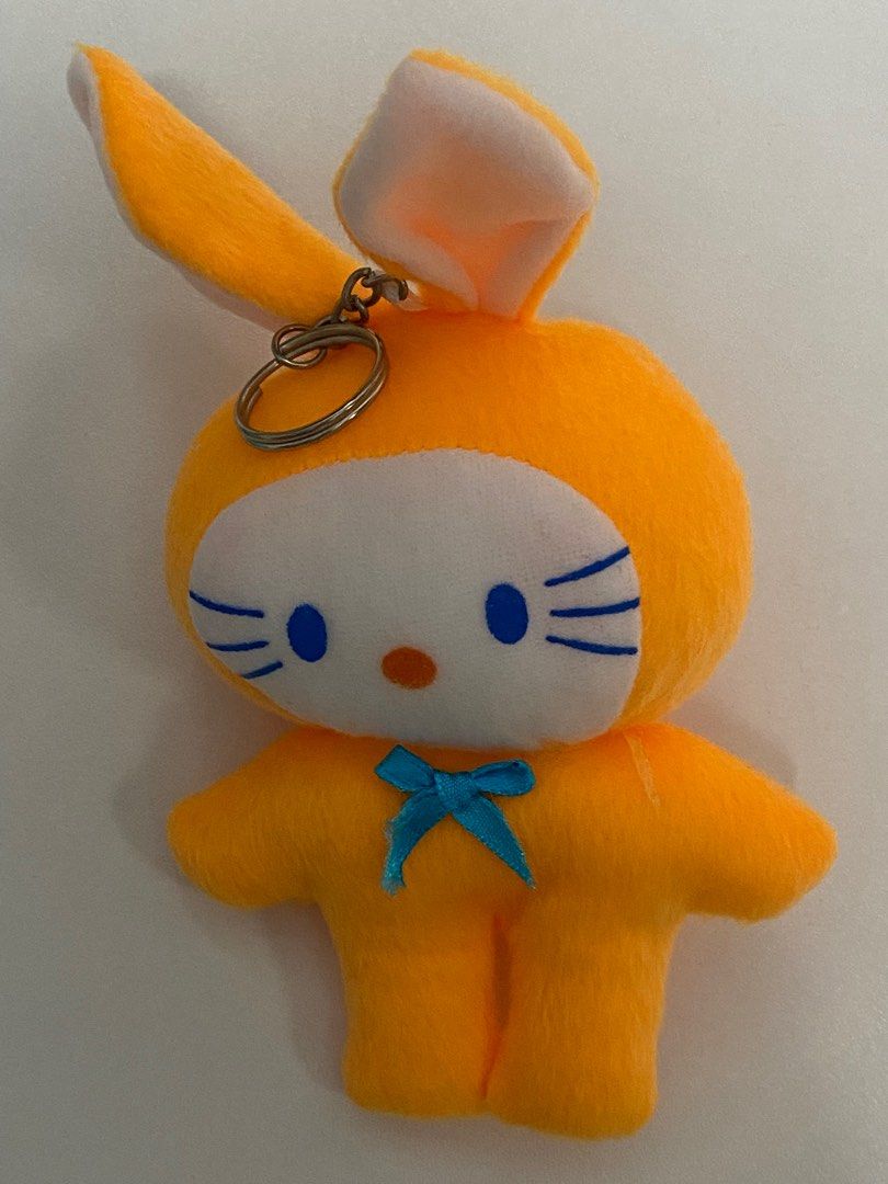Soft squishy keychain hello kitty rabbit soft toy, Hobbies & Toys, Toys
