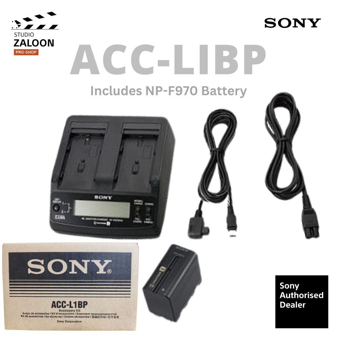 Sony ACC L1BP AC Adapter and Twin Charger For LSeries Batteries