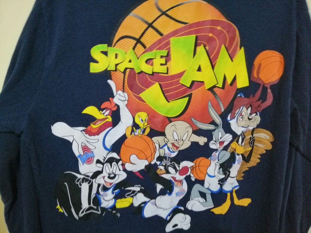 Space jam loong sleeve, Women's Fashion, Tops, Longsleeves on Carousell
