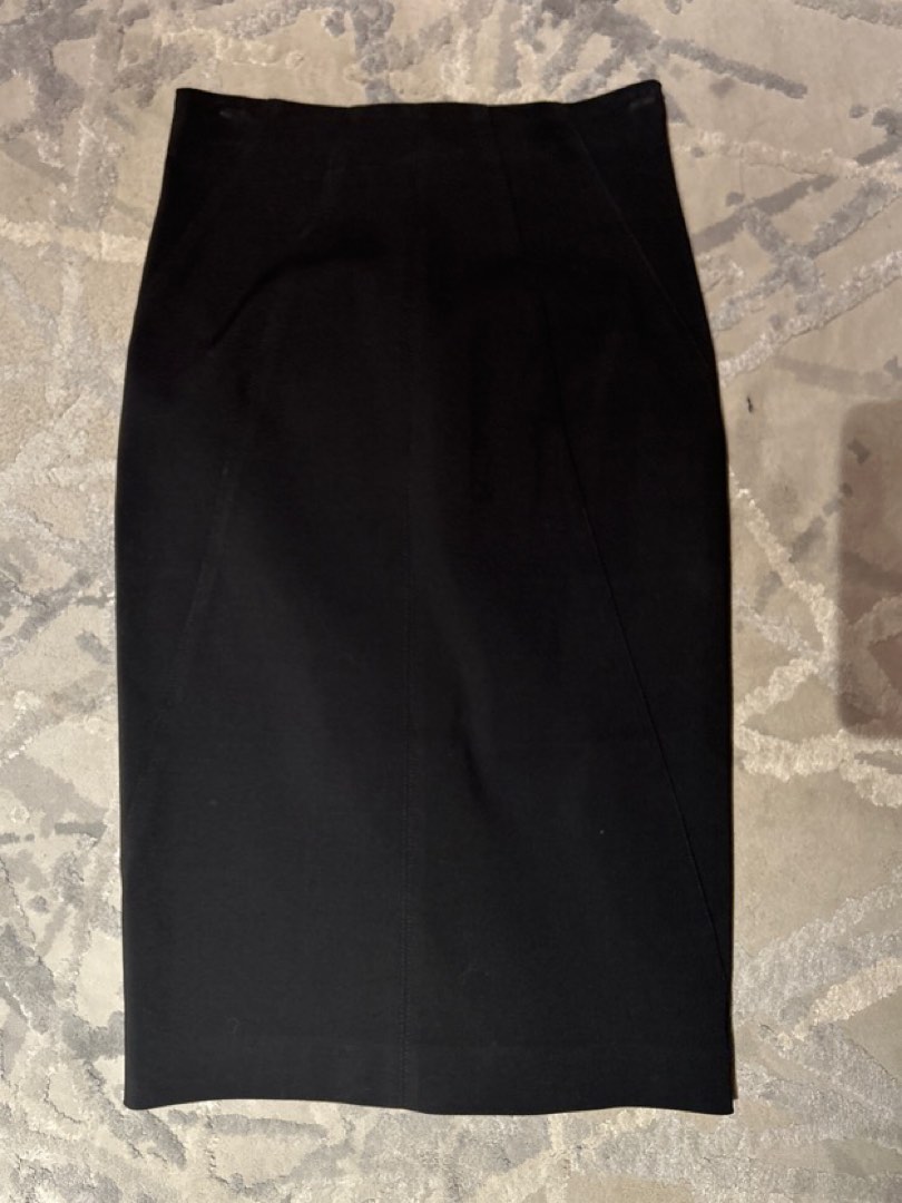 Sportmax Black Pencil Skirt, Women's Fashion, Bottoms, Skirts on Carousell