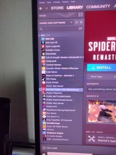 Steam account