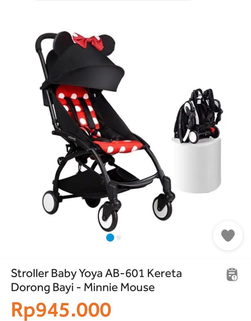 Yoya minnie mouse stroller discount
