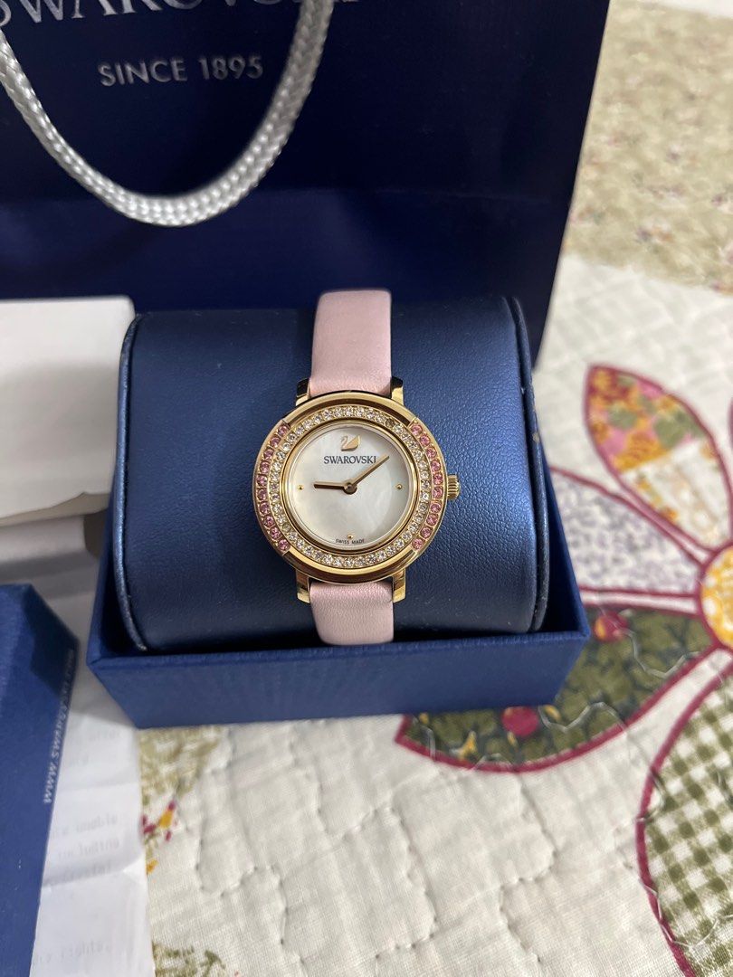 Swarovski Playful Mini Rose Watch Women s Fashion Watches