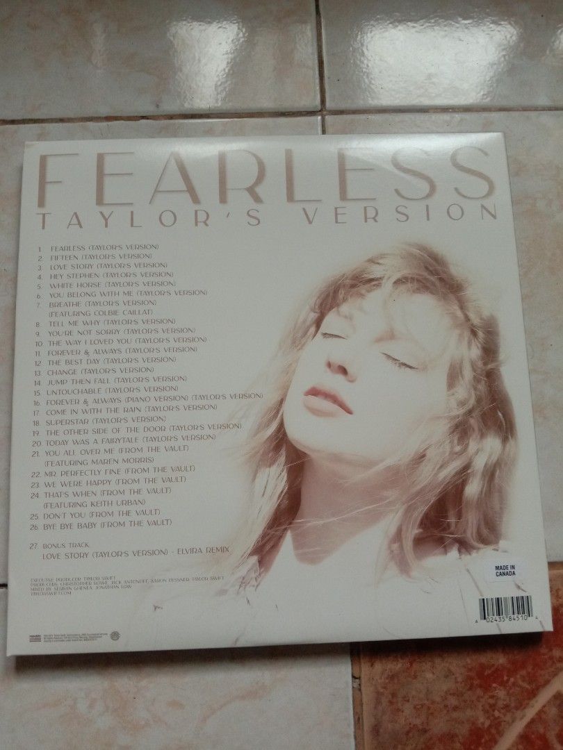 Taylor Swift Fearless Taylor S Version Hobbies Toys Music Taylor Swift Fearless Taylor S Version Hobbies Toys Music