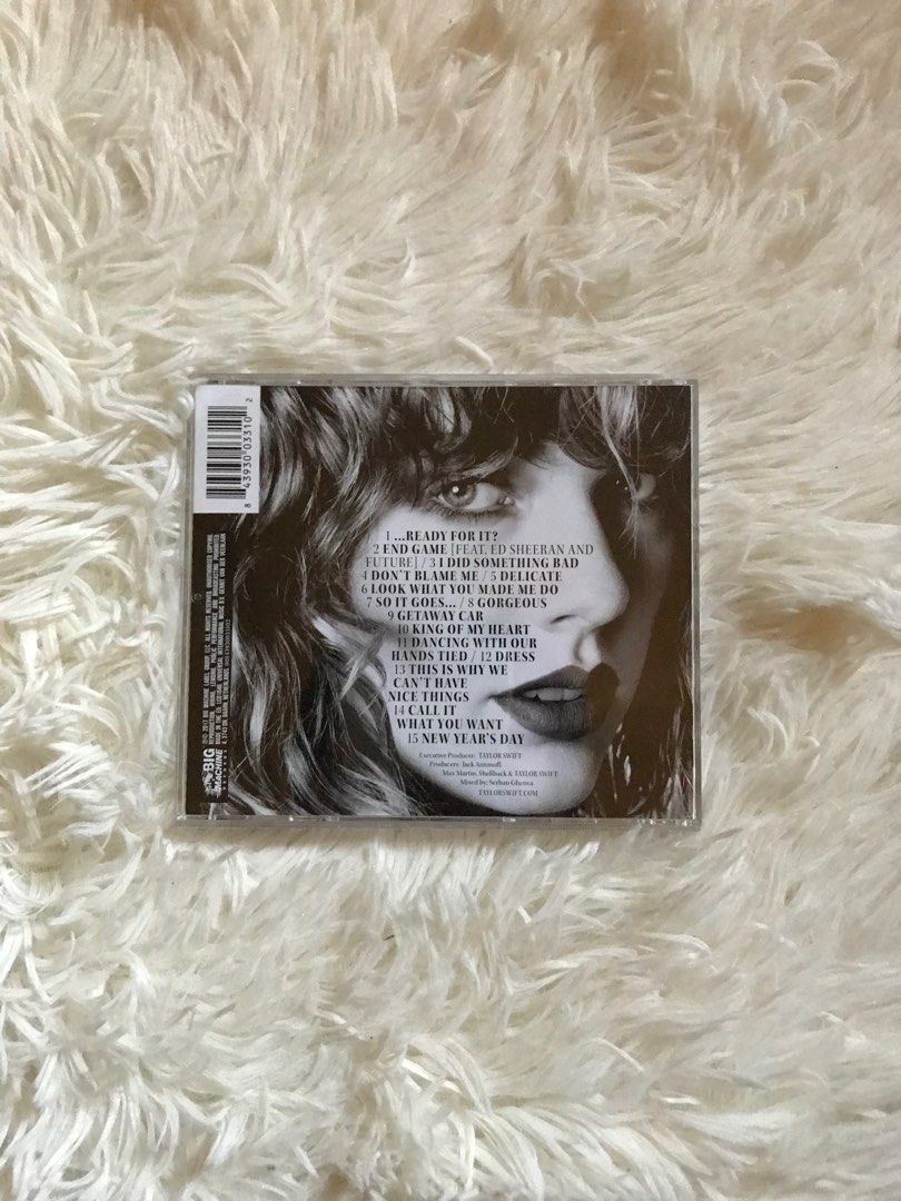 Taylor Swift Reputation CD, Hobbies & Toys, Music & Media, CDs & DVDs