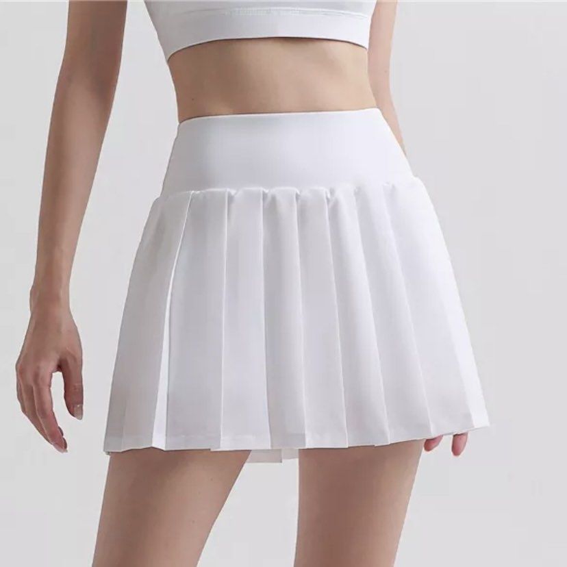TENNIS SKORT White Size S, Fesyen Wanita, Pakaian Wanita, Bawahan