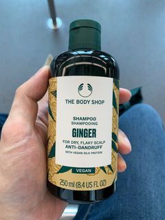 Thebodyshop body shop 生薑頭皮護理洗髮露 洗髮乳 洗髮水 洗頭液 Ginger Anti-dandruff SHAMPOO hair 250ml bodyshop