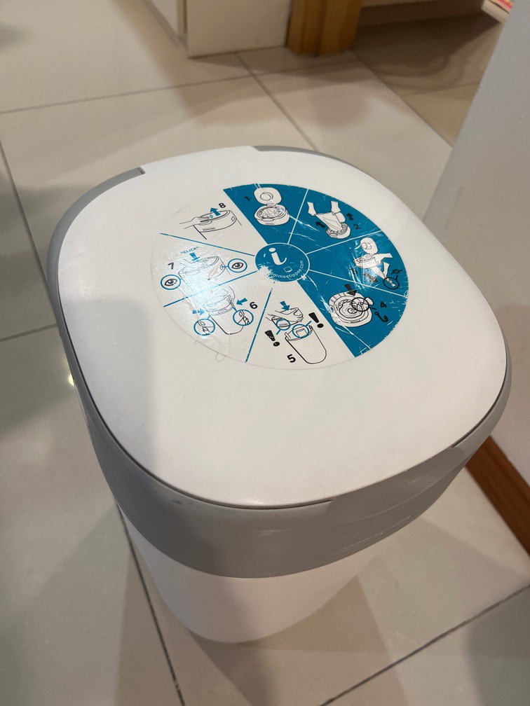 Tommee Tippee Nappy Disposable Bin, Babies & Kids, Bathing & Changing