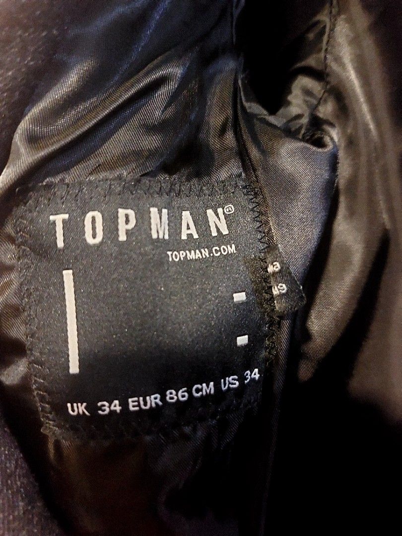 TOPMAN Bomber Jacket, Men's Fashion, Coats, Jackets and Outerwear on ...