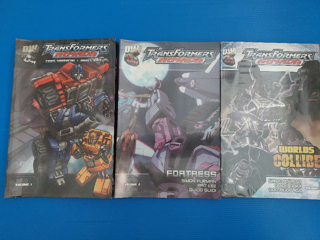 Transformers Armada IDW TPB Graphic Novels, Hobbies & Toys, Books