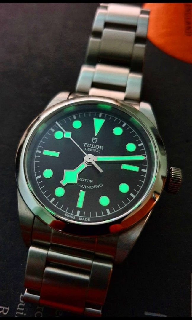 Tudor black new arrivals bay 36 lume