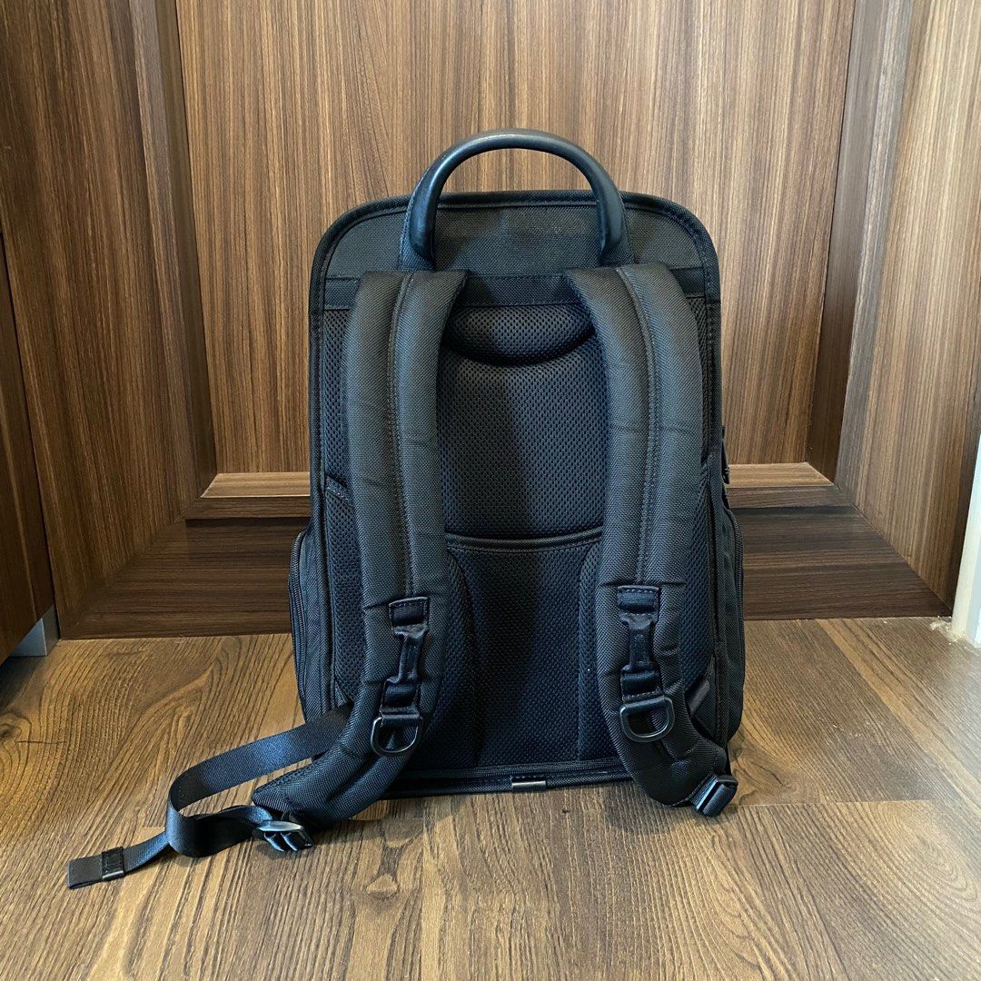 Tumi Backpack Alpha 3 Flap original asli, Fesyen Pria, Tas & Dompet