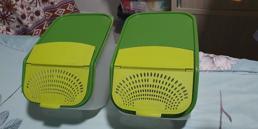 Tupperware onion and potato storage, Furniture & Home Living