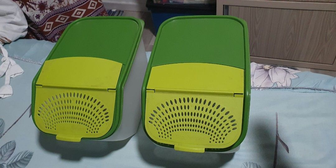 Tupperware onion and potato storage, Furniture & Home Living