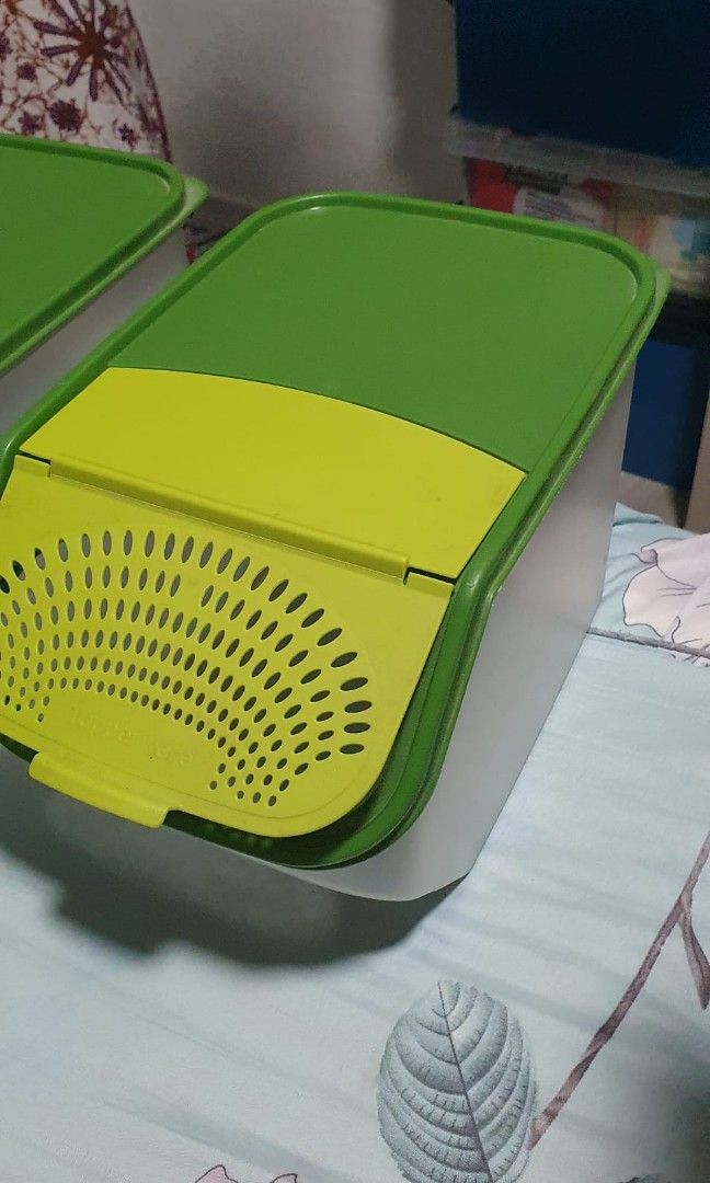 Tupperware onion and potato storage, Furniture & Home Living