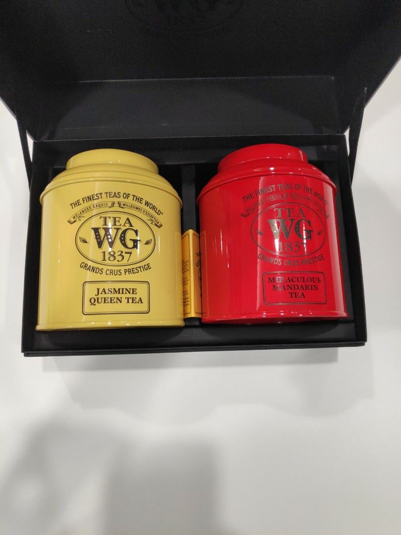 TWG Tea (Jasmine Queen Tea + Miraculous Mandarin Tea), Food & Drinks