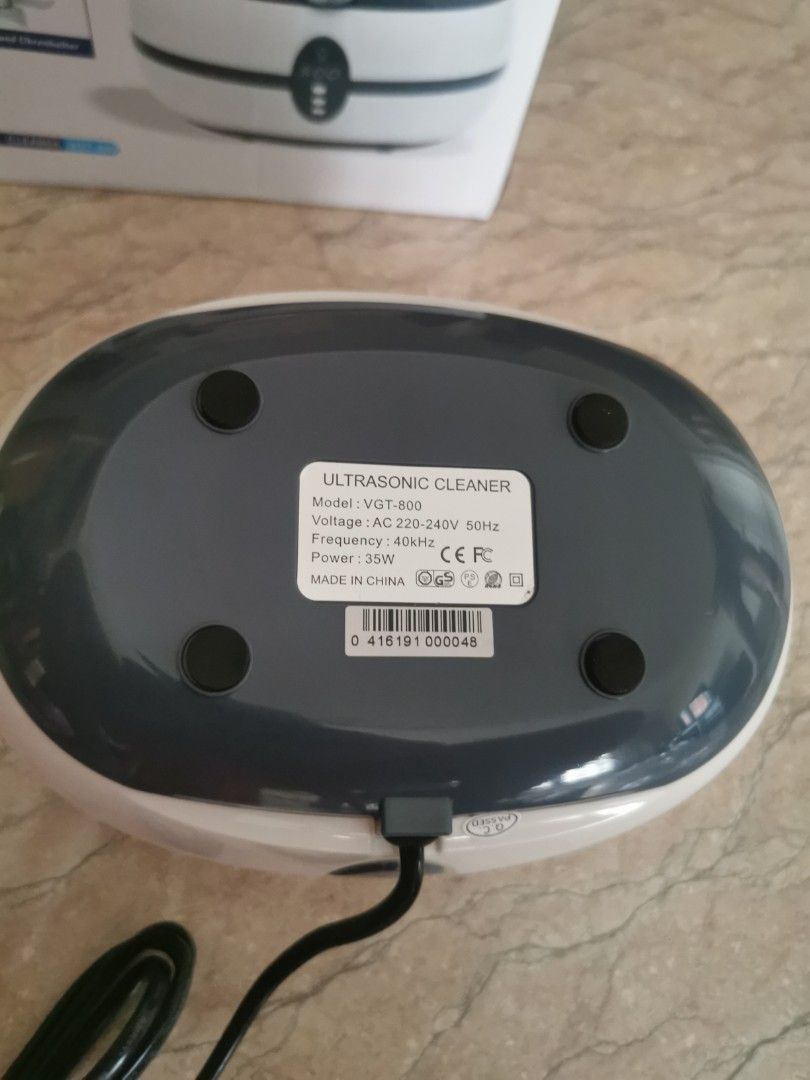 Ultrasonic cleaner VGT800 clean jewellery watches glasses metal parts