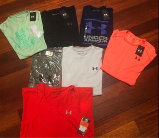 Under Armour tshirts and singlet