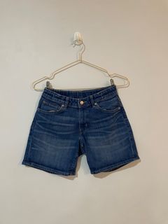 Uniqlo Kids Girls Denim Shorts 150