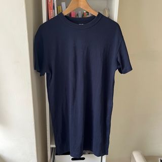 Uniqlo U系列短袖長版t 洋裝 #23吃土季