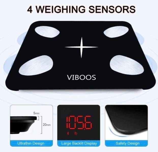 Cute Body Wight Scale Digital Smart Body Fat Calibration Weight Scale  Display Human Balanza Digital Bedroom