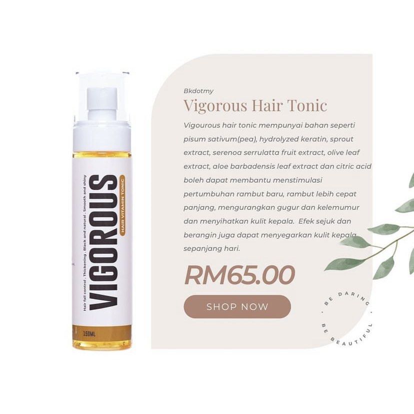 Vigorous HairTonic Beauty Personal Care Hair on Carousell