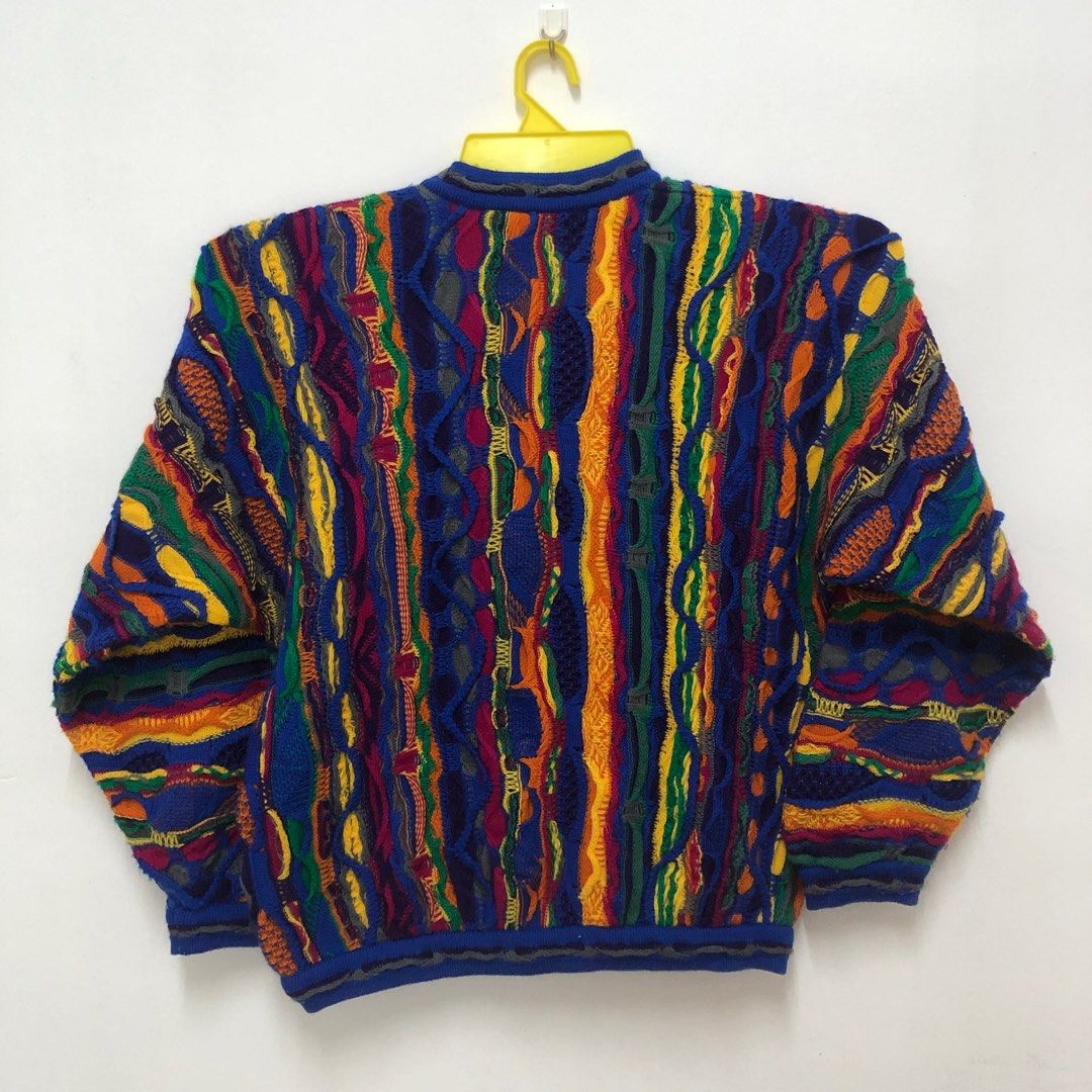 Colorful coogi on sale sweater