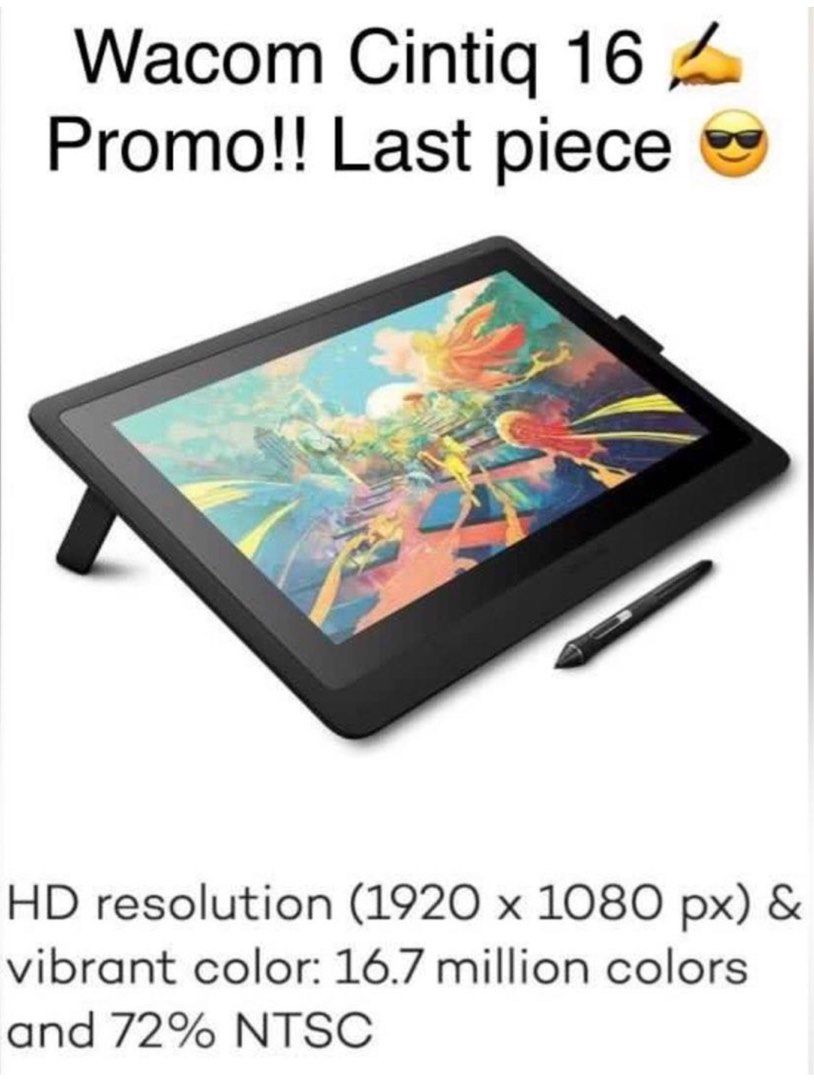 Cintiq 16 Drawing Tablet (DTK1660/K1CX), Mobile Phones