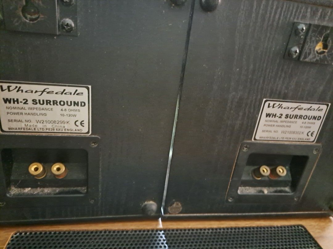 Wharfedale Surround Speaker (model wh2), Audio, Soundbars, Speakers