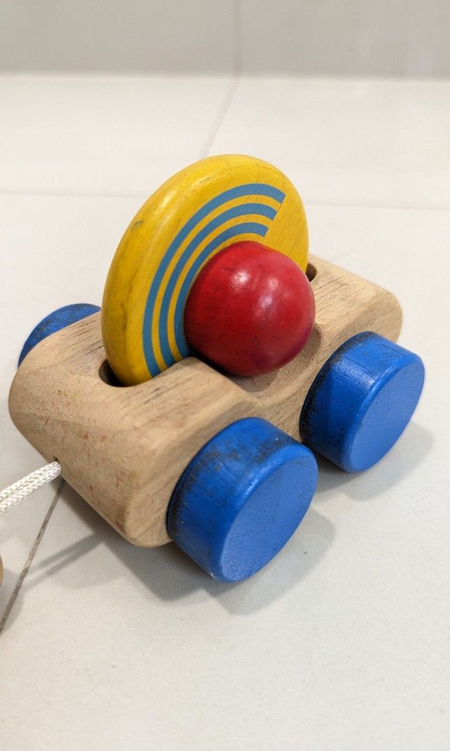 pull along toy train