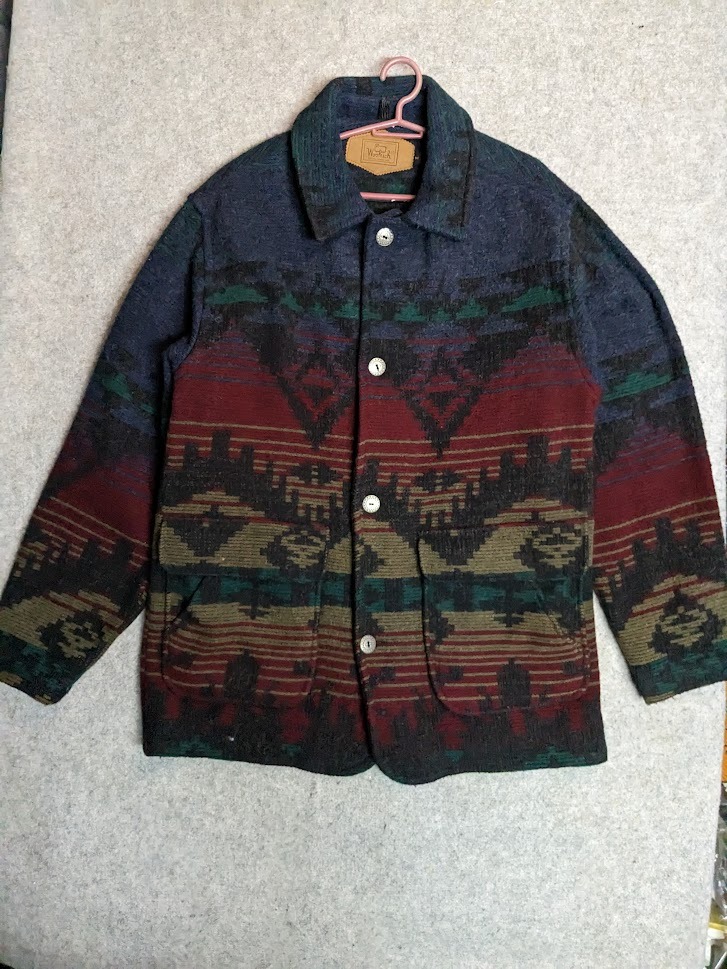 Woolrich aztec coat online