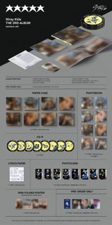 [INCOMING] wts / lfb stray kids 5-star digipack sealed 
