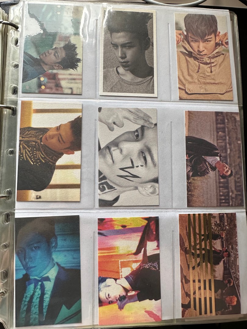 WTS BIGBANG T.O.P MADE Album photocards, Hobbies & Toys