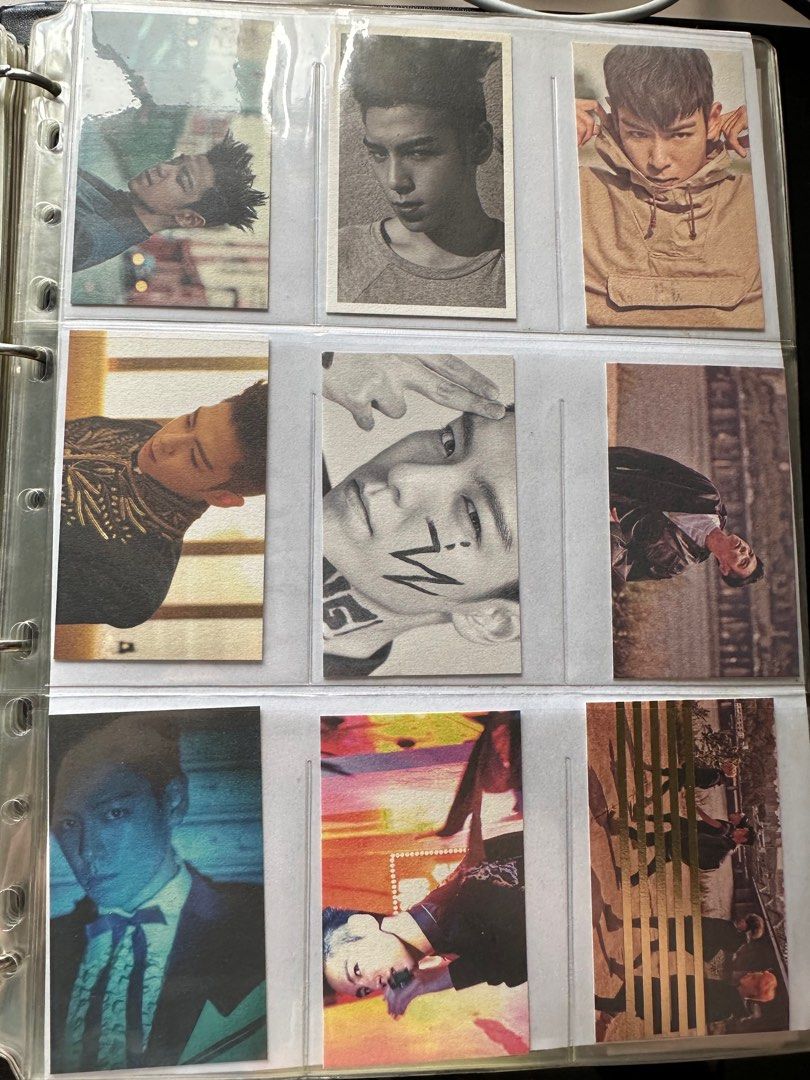 WTS BIGBANG T.O.P MADE Album photocards, Hobbies & Toys