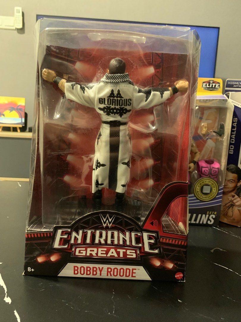 Wwe entrance greats bobby roode action figure deals