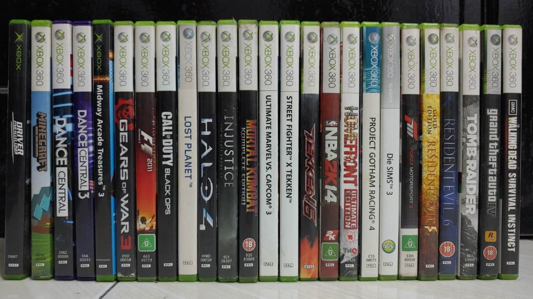 Xbox 360 Games (Category: Xbox) located in Manila. Submitted by a.solo (Listing ID 1235045925, Image 1). Description: LET'S MAKE READING A HABIT Xbox 360 games - Php 500 each ▪ Compatibility is buyer’s responsibility ▪ No return, no exchange ▪ Some has no manual ▪ Signs of usage but working ▪ You can also ask for pictures of the actual disc List of games: ▪ Driver Parallel Lines (NTSC) ▪ Minecraft (PAL) ▪ Dance Central (PAL) ▪ Dance Central 3 (PA