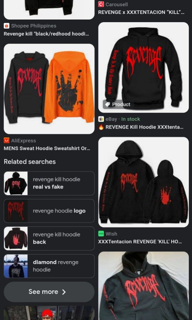 Xxxtentacion revenge sweat on sale