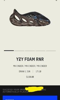 Yeezy Foam Runner Mx Cinder
