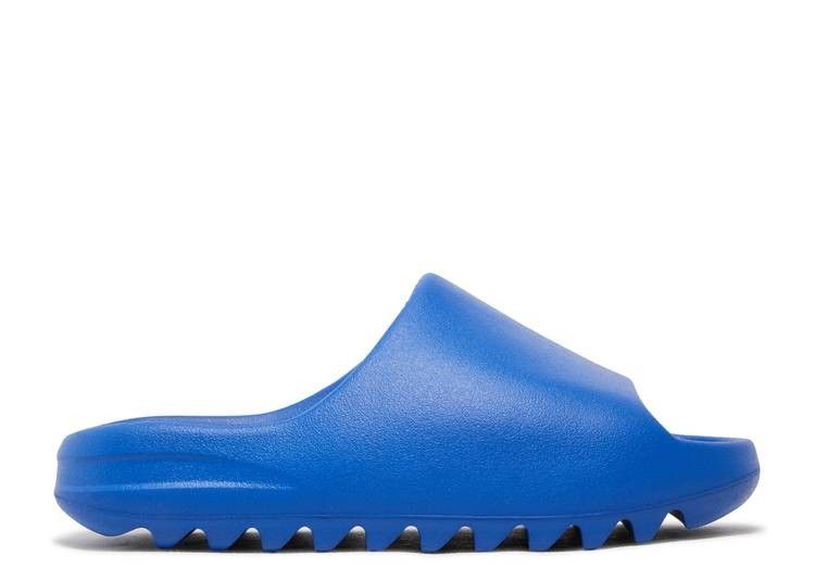 Yeezy Slide Azure Blue UK 10 US 10.5, Luxury, Sneakers u0026 Footwear on  Carousell