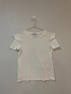 Zara White Top XS
