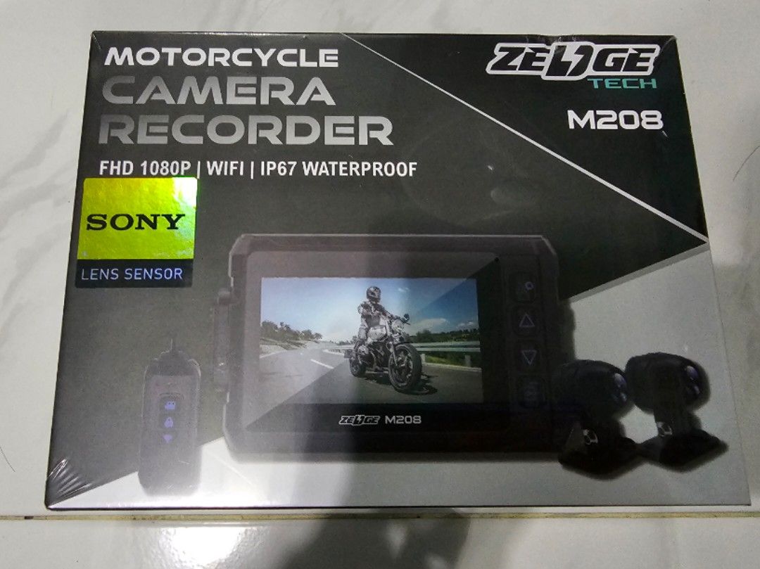 Zedge M208 v2 Motorcycle Camera DVR, Motorcycles, Motorcycle ...