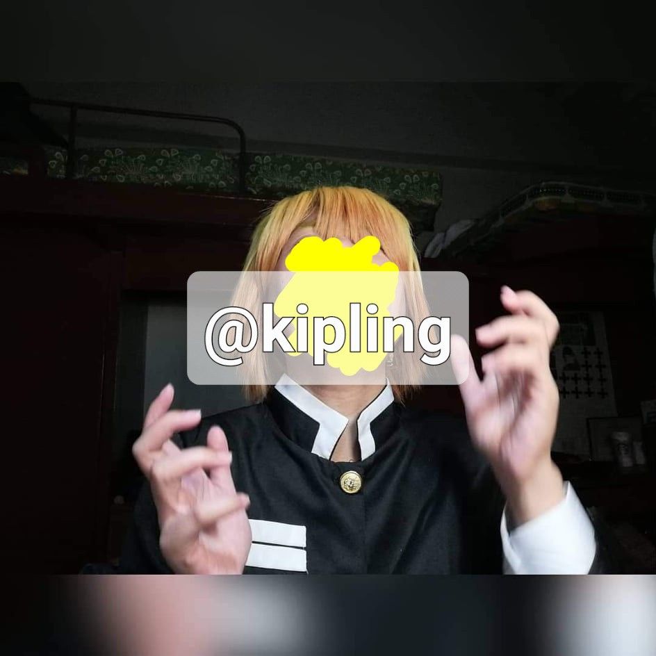 ZENITSU COSPLAY WITH WIG on Carousell