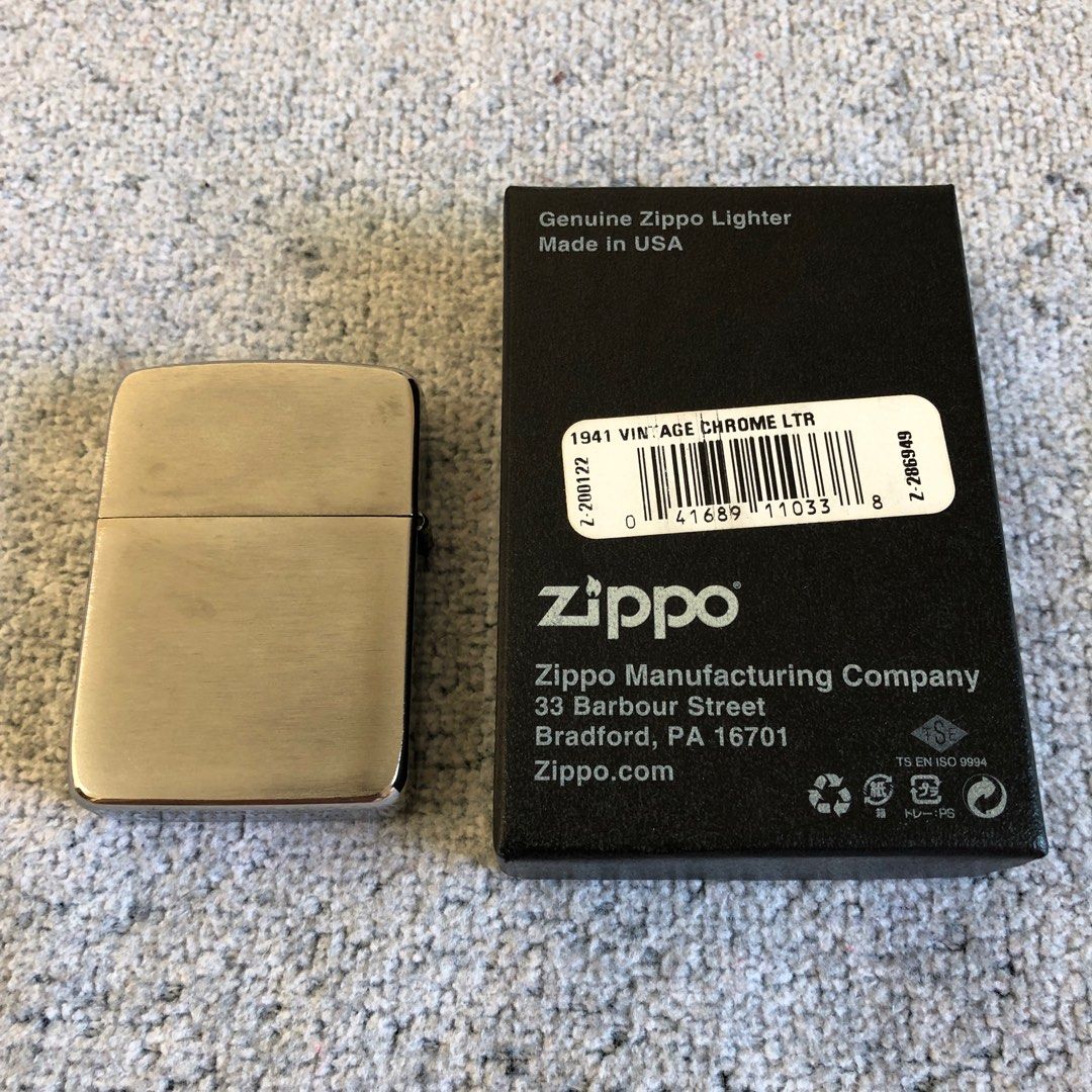 Zippo Vintage Chrome LTR