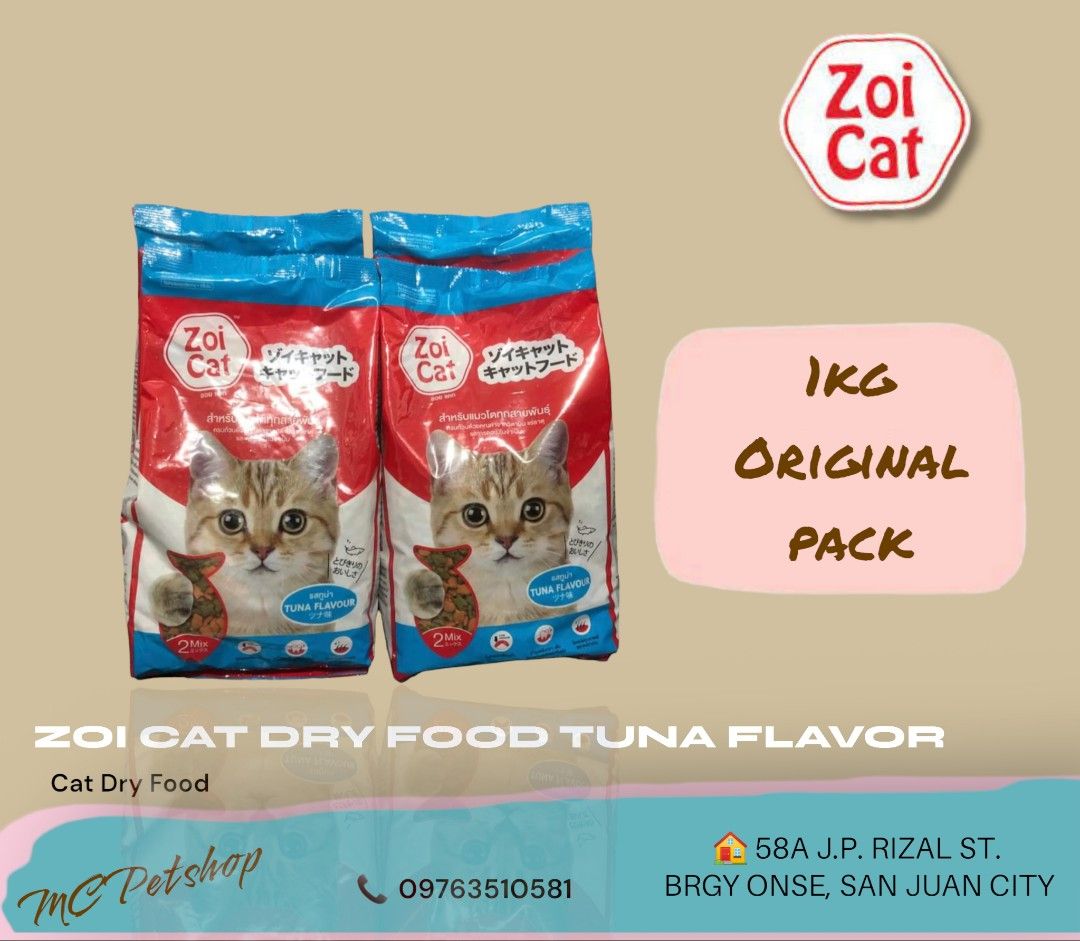 ZOI CAT DRY FOOD, Pet Supplies, Pet Food on Carousell