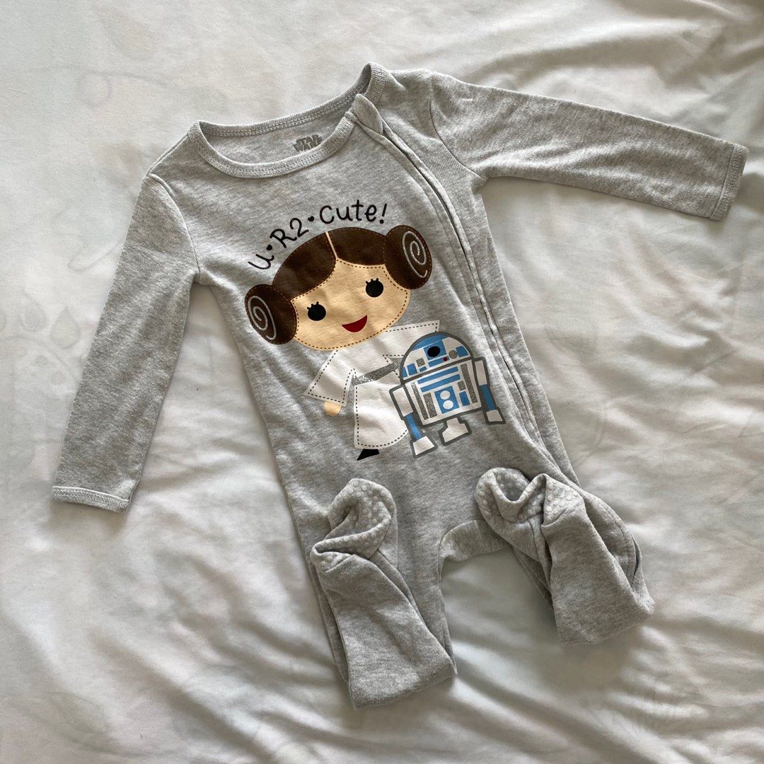 Star wars hot sale baby sleepsuit