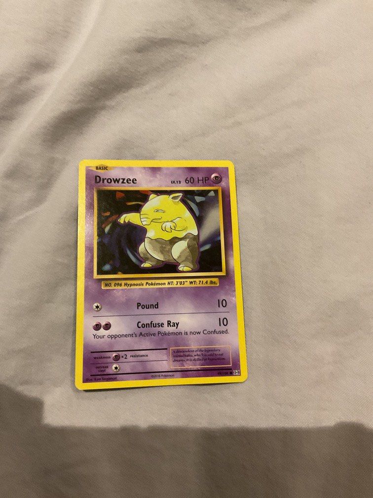 2016 Drowzee Mint condition NEGO PRICE, Hobbies & Toys, Toys & Games on Carousell 2016 Drowzee Mint condition NEGO PRICE, Hobbies & Toys, Toys & Games on Carousell