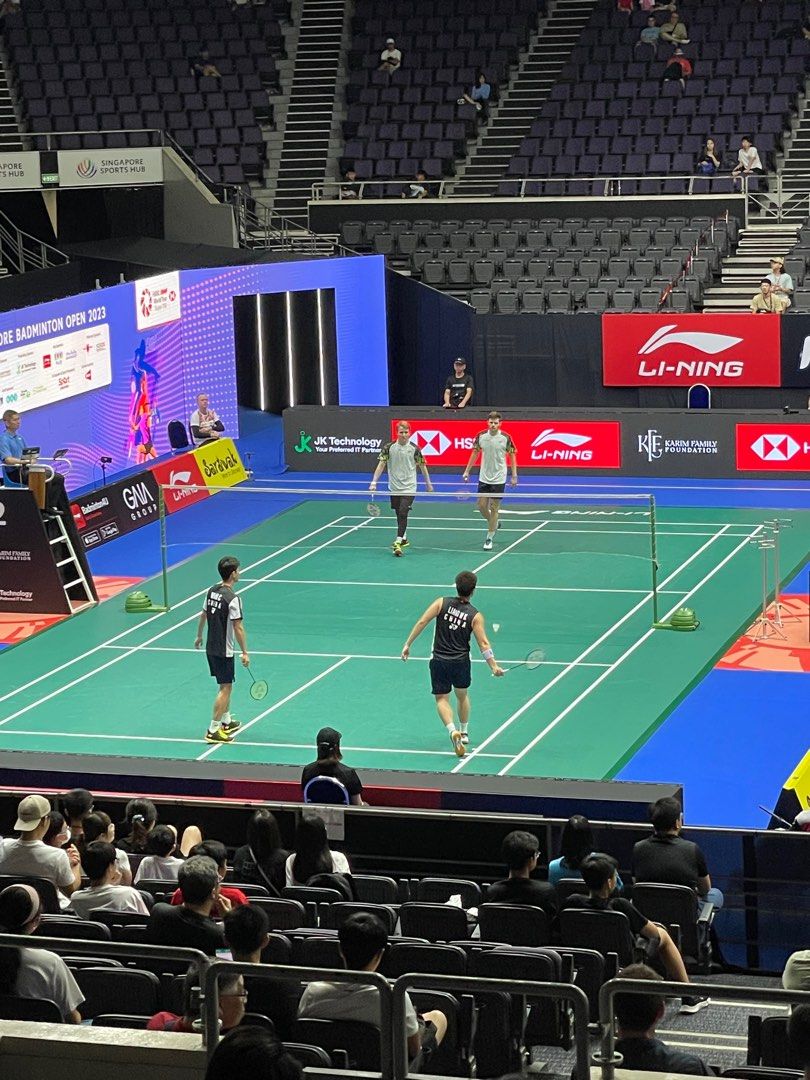2023 Singapore Badminton Open ticket Final day Sunday ticket, Tickets